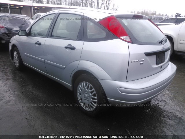 1FAFP37N47W110264 - 2007 FORD FOCUS ZX5/S/SE/SES SILVER photo 3