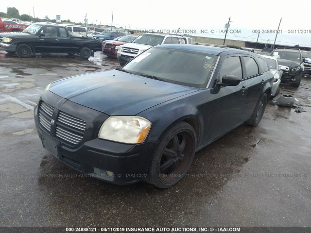 2D4FV48V85H677046 - 2005 DODGE MAGNUM SXT BLACK photo 2