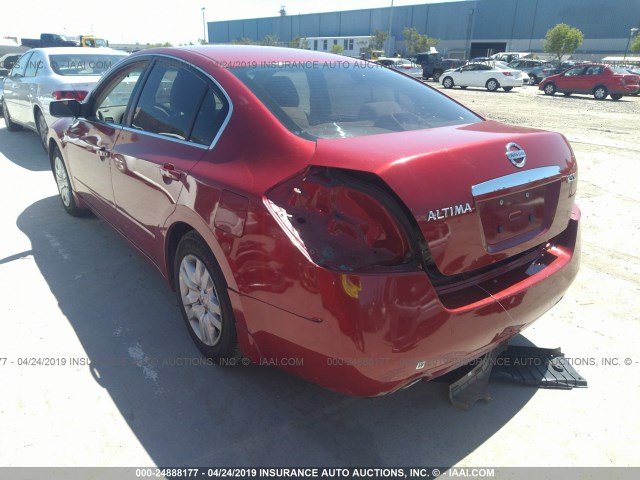 1N4AL21E29N403663 - 2009 NISSAN ALTIMA 2.5/2.5S RED photo 3