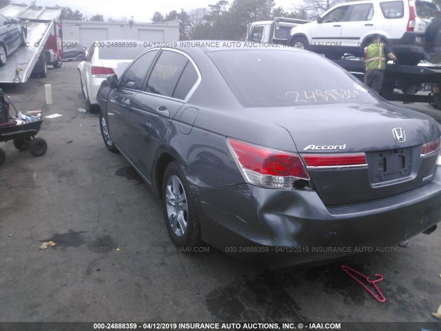 1HGCP2F69CA224903 - 2012 HONDA ACCORD SE GRAY photo 3