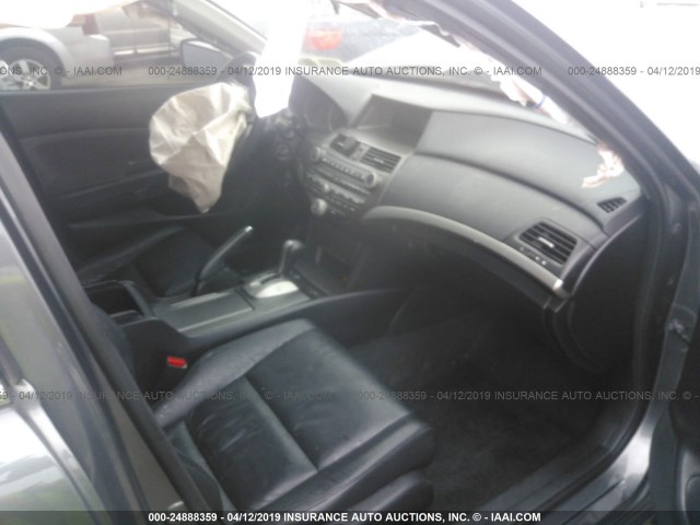 1HGCP2F69CA224903 - 2012 HONDA ACCORD SE GRAY photo 5