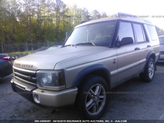 SALTY19404A867912 - 2004 LAND ROVER DISCOVERY II SE GOLD photo 2