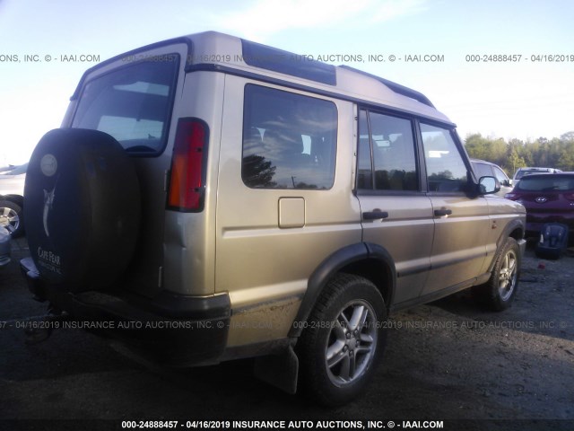 SALTY19404A867912 - 2004 LAND ROVER DISCOVERY II SE GOLD photo 4