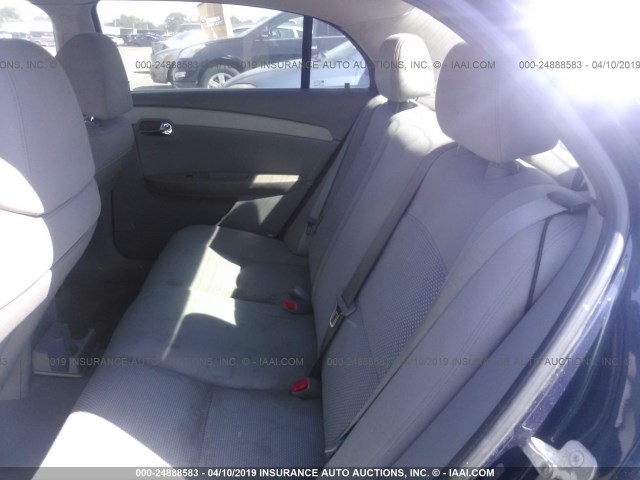 1G1ZB5EB7AF113220 - 2010 CHEVROLET MALIBU LS BLUE photo 8
