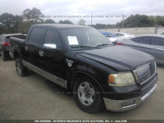 5LTPW18576FJ05740 - 2006 LINCOLN MARK LT BLACK photo 1