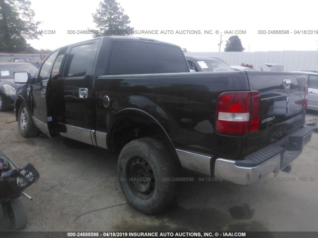 5LTPW18576FJ05740 - 2006 LINCOLN MARK LT BLACK photo 3