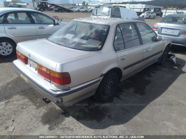 JHMCB7669LC039702 - 1990 HONDA ACCORD EX/EX-R Pewter photo 4