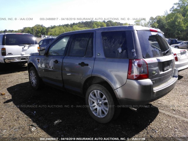 SALFP24N78H042758 - 2008 LAND ROVER LR2 SE GRAY photo 3