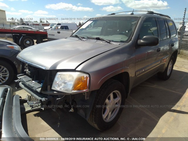 1GKDS13S152209052 - 2005 GMC ENVOY SILVER photo 2