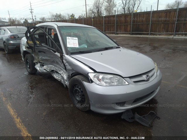 2HGES16384H626891 - 2004 HONDA CIVIC DX VP Gümüş foto 1