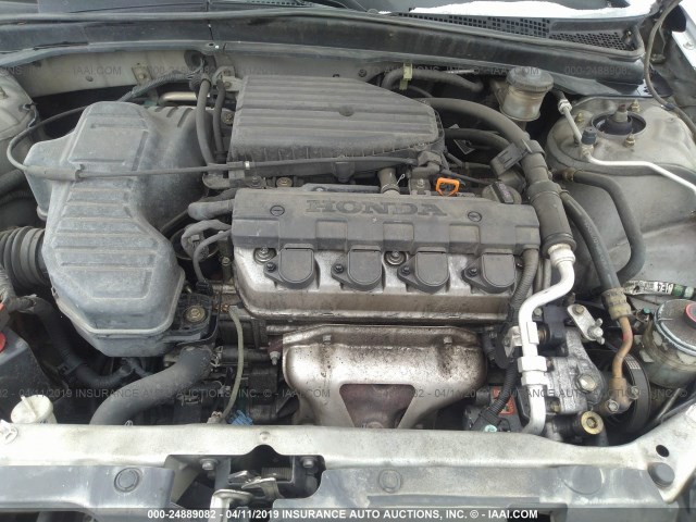 2HGES16384H626891 - 2004 HONDA CIVIC DX VP Gümüş foto 10