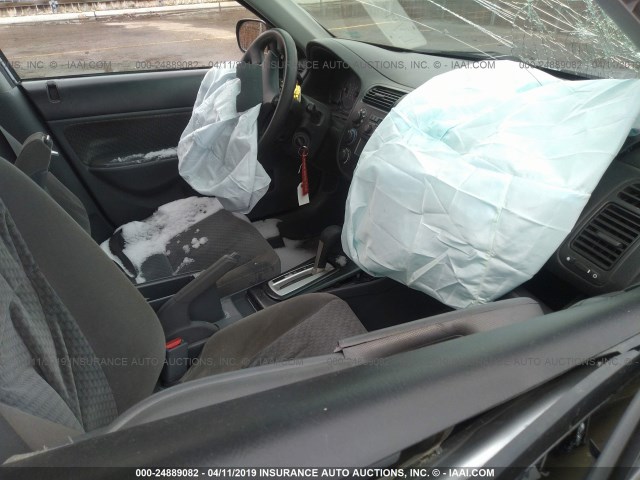 2HGES16384H626891 - 2004 HONDA CIVIC DX VP Gümüş foto 5