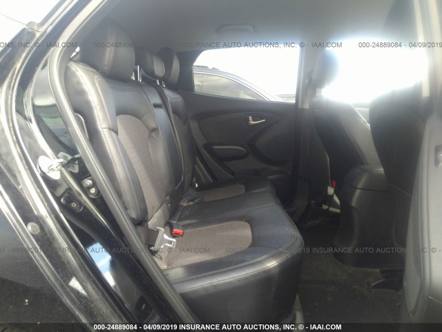 KM8JU3AC0BU269982 - 2011 HYUNDAI TUCSON GLS/LIMITED შავი ფოტო 8