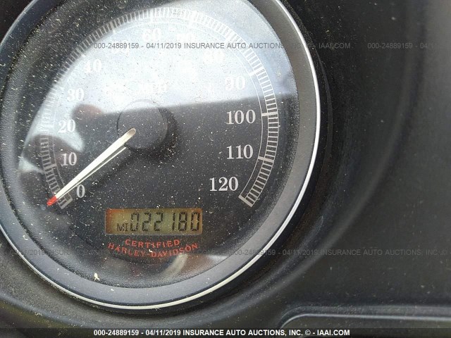 1HD1FCW1X6Y639578 - 2006 HARLEY-DAVIDSON FLHTCUI RED photo 7