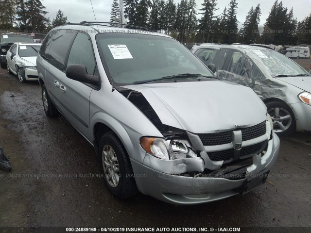 1D4GP44303B301062 - 2003 DODGE GRAND CARAVAN SPORT SILVER photo 1