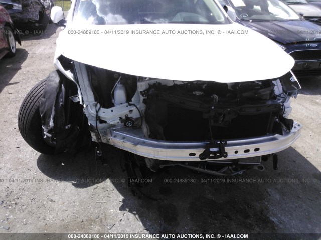 5J8TC1H79KL002215 - 2019 ACURA RDX WHITE photo 6