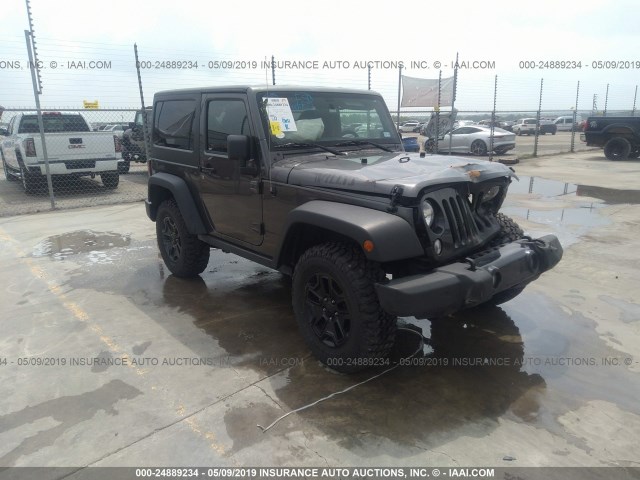 1C4AJWAG3JL860765 - 2018 JEEP WRANGLER SPORT BLACK photo 1