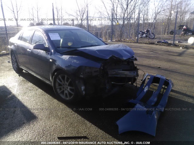 1G1ZK57728F184179 - 2008 CHEVROLET MALIBU LTZ GRAY photo 1