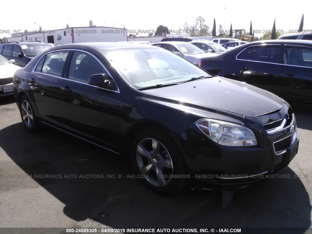 1G1ZC5E15BF302616 - 2011 CHEVROLET MALIBU 1LT 黑色 照片 1