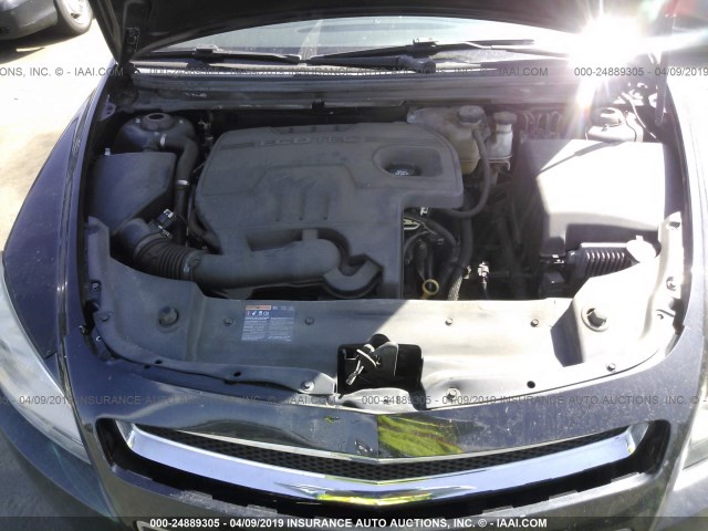 1G1ZC5E15BF302616 - 2011 CHEVROLET MALIBU 1LT 黑色 照片 10