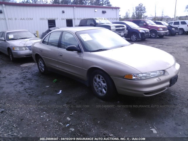 1G3WH52H52F162158 - 2002 OLDSMOBILE INTRIGUE GX GOLD photo 1