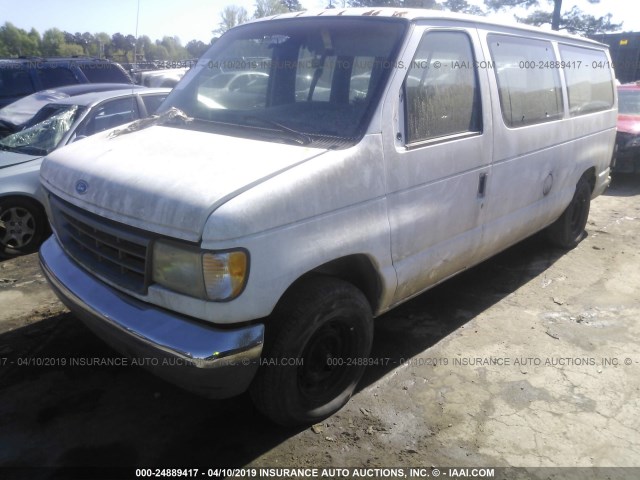 1FMEE11H2THB46953 - 1996 FORD ECONOLINE E150 WHITE photo 2