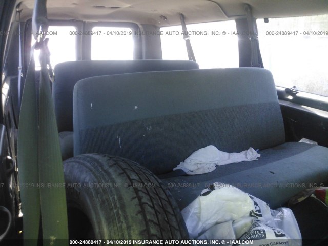 1FMEE11H2THB46953 - 1996 FORD ECONOLINE E150 WHITE photo 8