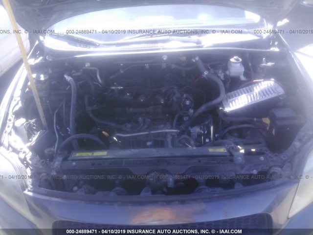 JTKDE177170195184 - 2007 TOYOTA SCION TC ნაცრისფერი ფოტო 10