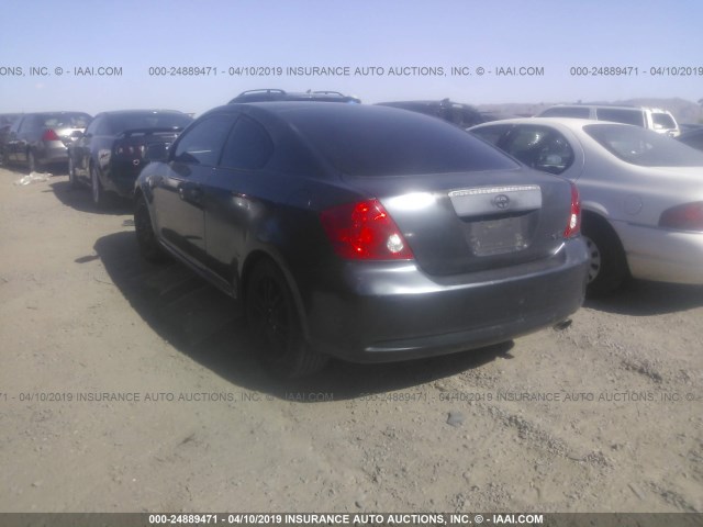 JTKDE177170195184 - 2007 TOYOTA SCION TC ნაცრისფერი ფოტო 3