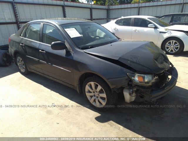 JF1GE61668H518123 - 2008 SUBARU IMPREZA 2.5I GRAY photo 1