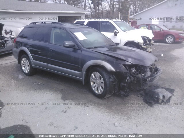 4S4BP85C894327169 - 2009 SUBARU OUTBACK 3.0R GRAY photo 1