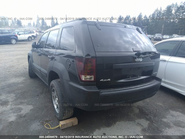1J4GR48K55C724977 - 2005 JEEP GRAND CHEROKEE LAREDO/COLUMBIA/FREEDOM 黑色 照片 3