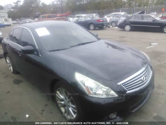 JN1CV6AR5BM352004 - 2011 INFINITI G37 BLACK photo 1