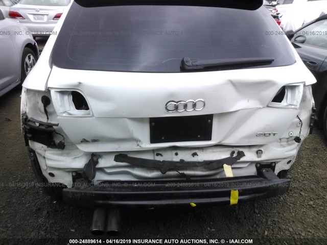 WAUHF78P98A112181 - 2008 AUDI A3 2.0 WHITE photo 6