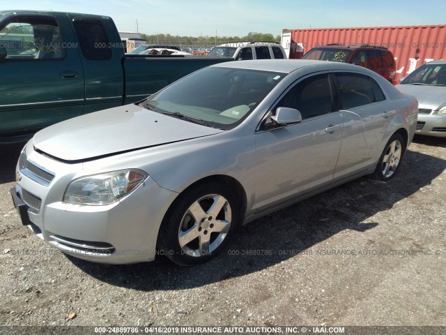 1G1ZH57B99F252501 - 2009 CHEVROLET MALIBU 1LT 银色 照片 2