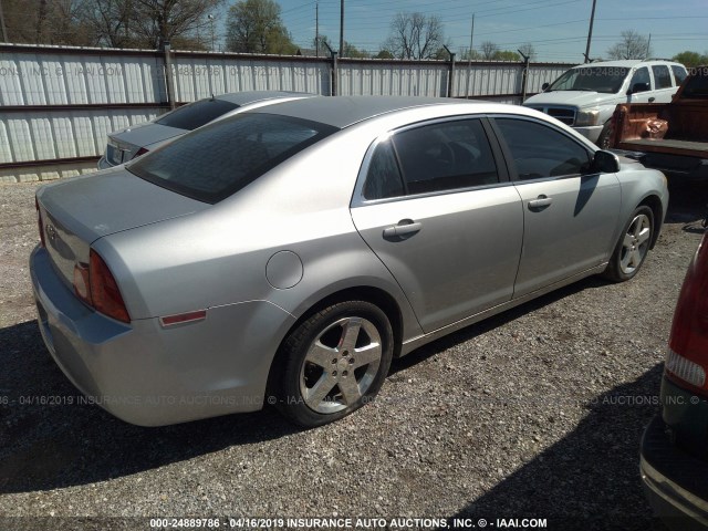 1G1ZH57B99F252501 - 2009 CHEVROLET MALIBU 1LT 银色 照片 4