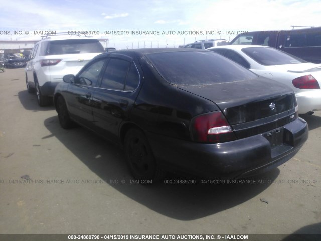 1N4DL01A81C151254 - 2001 NISSAN ALTIMA GXE/GLE/SE BLACK photo 3