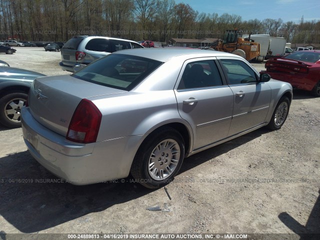 2C3LA43RX6H501210 - 2006 CHRYSLER 300 SILVER photo 4