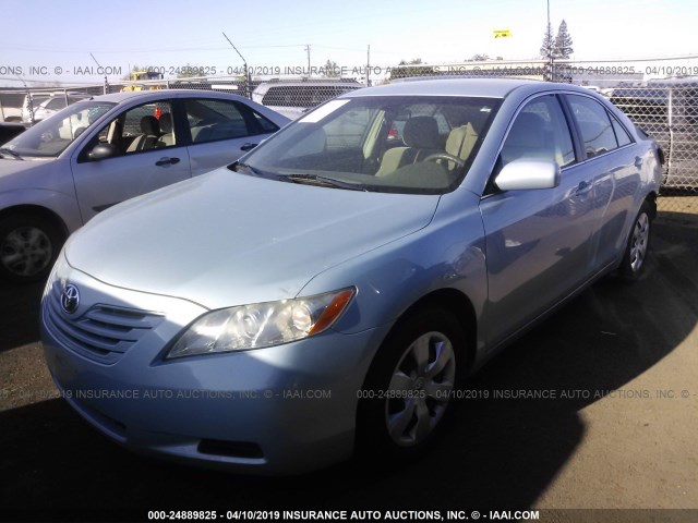 4T1BE46K49U864447 - 2009 TOYOTA CAMRY SE/LE/XLE Light Blue photo 2