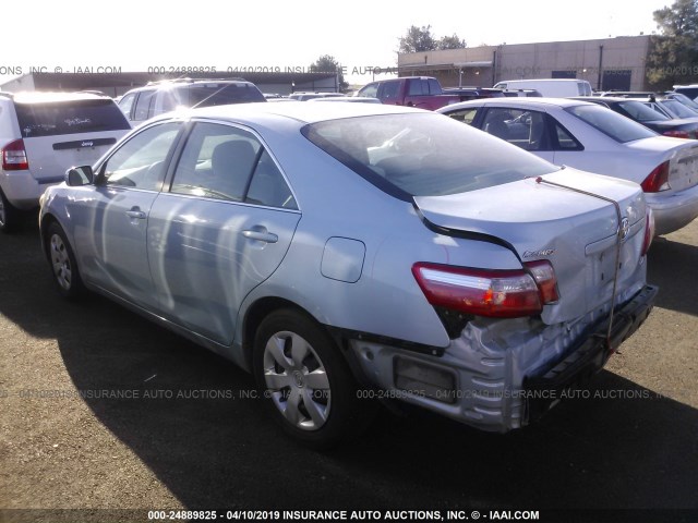 4T1BE46K49U864447 - 2009 TOYOTA CAMRY SE/LE/XLE Light Blue photo 3