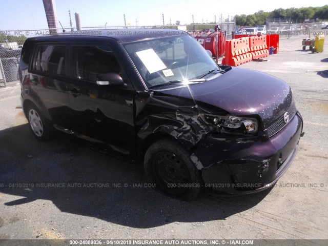 JTLKE50EX81009074 - 2008 TOYOTA SCION XB 栗色 照片 1