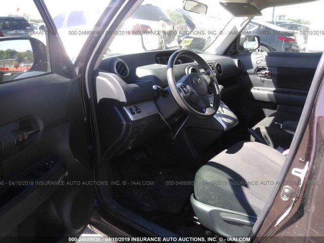 JTLKE50EX81009074 - 2008 TOYOTA SCION XB 栗色 照片 5