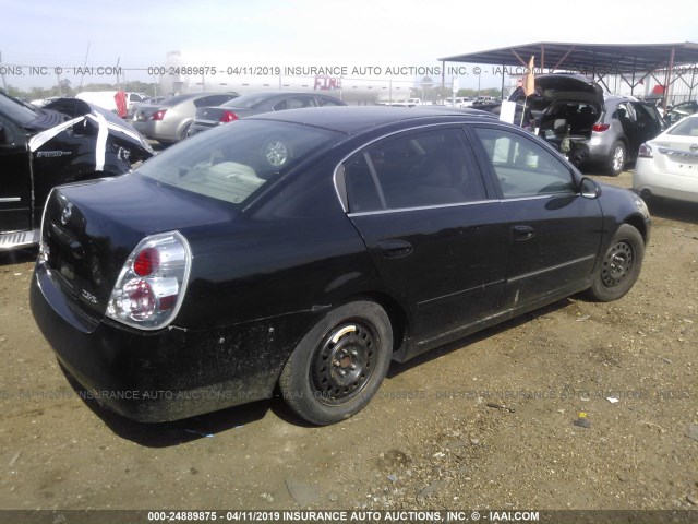 1N4AL11D55C372223 - 2005 NISSAN ALTIMA S/SL BLACK photo 4