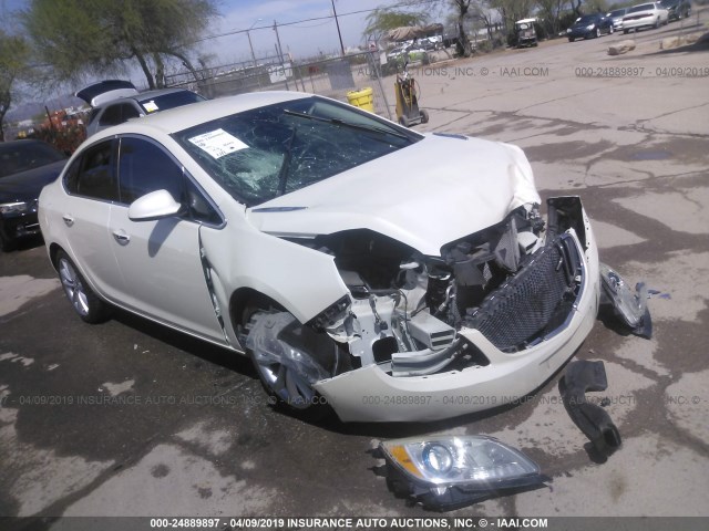 1G4PR5SK9E4115885 - 2014 BUICK VERANO CONVENIENCE WHITE photo 1