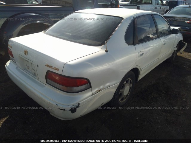 4T1BF12B8TU078627 - 1996 TOYOTA AVALON XL/XLS WHITE photo 4