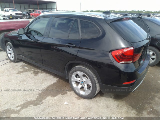 WBAVM1C59FV318084 - 2015 BMW X1 SDRIVE28I BLACK photo 3