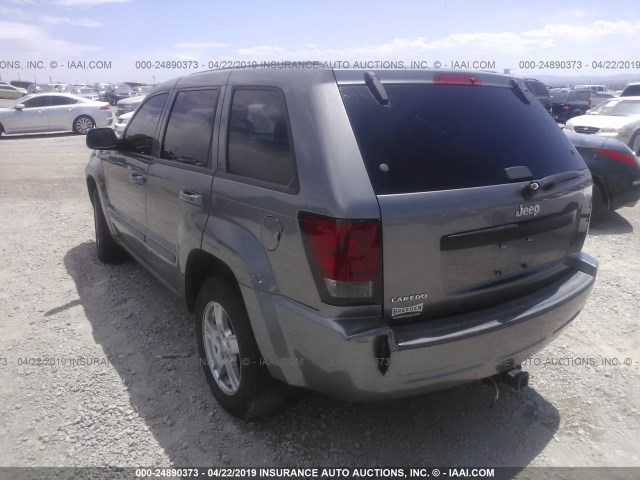 1J8GS48K17C606432 - 2007 JEEP GRAND CHEROKEE LAREDO/COLUMBIA/FREEDOM 灰色 照片 3