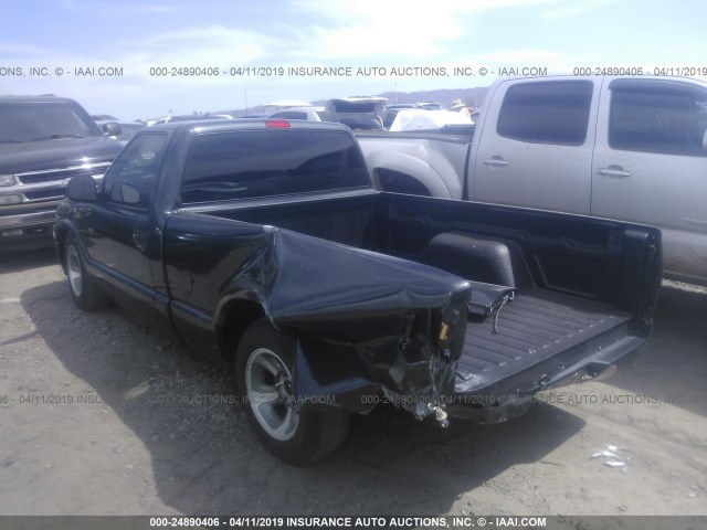 1GCCS14X0W8113042 - 1998 CHEVROLET S TRUCK S10 GRAY photo 3