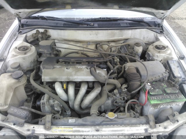 1NXBR18E0XZ157093 - 1999 TOYOTA COROLLA VE/CE/LE WHITE photo 10