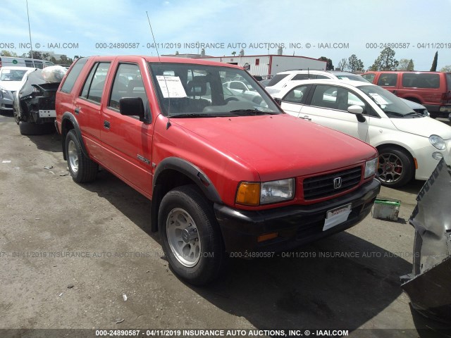 4S6CM58V8S4421736 - 1995 HONDA PASSPORT EX/LX RED photo 1